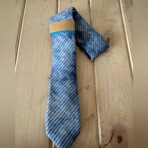 PENGUIN By Munsingwear Blue Patterned Tie NWT Retail $55